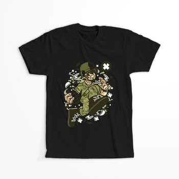 Koszulka Militaria KOLOR KOSZULKI I FASON