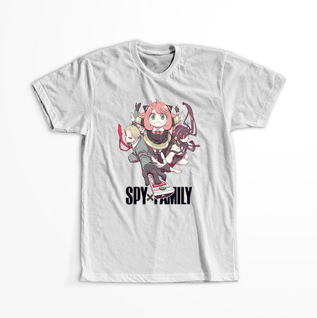 Koszulka Biała Spy X Family - WYBIERZ KOLOR KOSZULKI I FASON