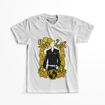 Koszulka Biała Tokyo Revengers WYBIERZ KOLOR KOSZULKI I FASON