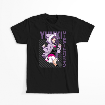 Koszulka Czarna Sword Art Online - WYBIERZ KOLOR KOSZULKI I FASON