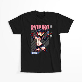 Koszulka Czarna - Kill La Kill - WYBIERZ KOLOR KOSZULKI I FASON