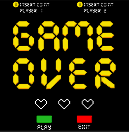 Koszulka Game over WYBIERZ KOLOR KOSZULKI I FASON