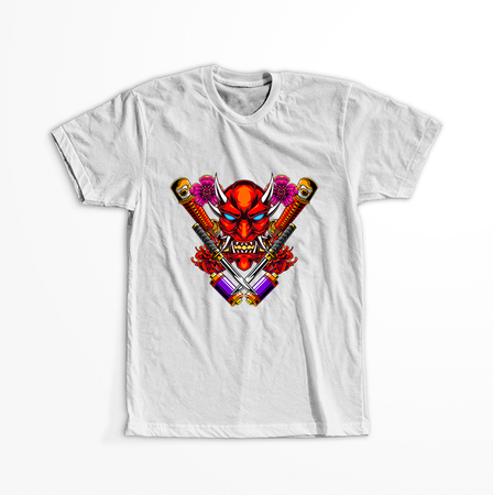 Koszulka Samuraj WYBIERZ KOLOR KOSZULKI I FASON