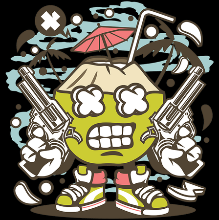 Koszulka Kokos WYBIERZ KOLOR KOSZULKI I FASON