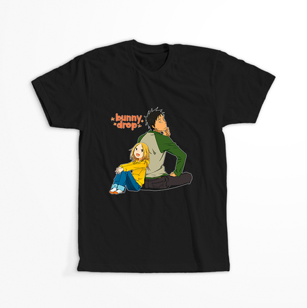 Koszulka Czarna Usagi Drop WYBIERZ KOLOR KOSZULKI I FASON