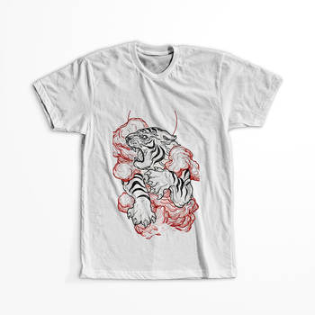 Koszulka Tygrys  WYBIERZ KOLOR KOSZULKI I FASON