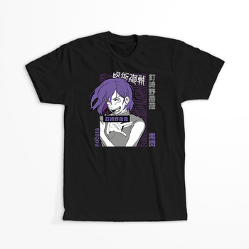 Koszulka Czarna Jujutsu Kaisen - WYBIERZ KOLOR KOSZULKI I FASON