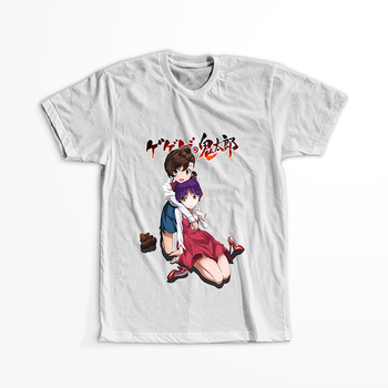 Koszulka Biała Gegege no Kitarou - WYBIERZ KOLOR KOSZULKI I FASON