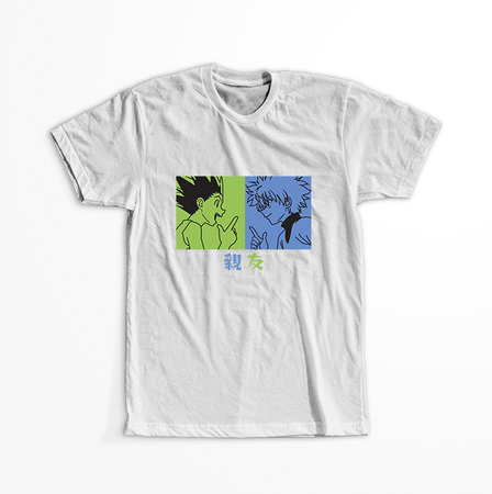 Koszulka Biała Hunter x Hunter WYBIERZ KOLOR KOSZULKI I FASON