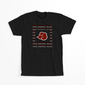 Koszulka Czarna Naruto / Boruto - WYBIERZ KOLOR KOSZULKI I FASON