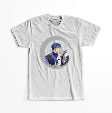 Koszulka Biała Wuthering Waves - WYBIERZ FASON I KOLOR KOSZULKI 