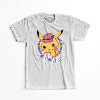 Koszulka Biała - Pokemon - WYBIERZ KOLOR KOSZULKI I FASON