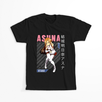 Koszulka Czarna Sword Art Online WYBIERZ KOLOR KOSZULKI I FASON