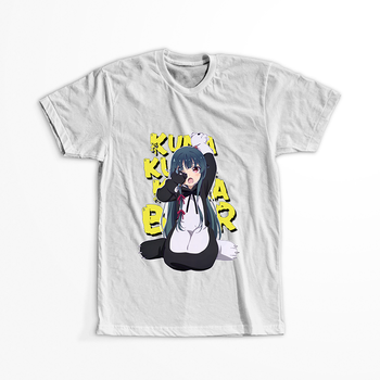 Koszulka Biała Kuma Kuma Kuma Bear - WYBIERZ KOLOR KOSZULKI I FASON