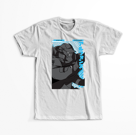 Koszulka Biała Fullmetal Alchemist - WYBIERZ KOLOR KOSZULKI I FASON