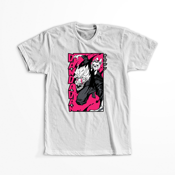 Koszulka Biała Dandadan - WYBIERZ FASON KOSZULKI