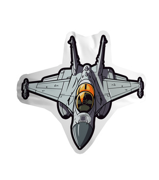 Poduszka Chibi Pojazdy - Samolot