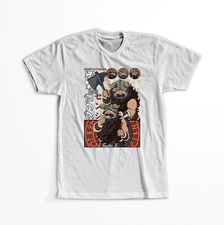 Koszulka Biała Delicious in Dungeon / Dungeon Meshi - WYBIERZ KOLOR KOSZULKI I FASON