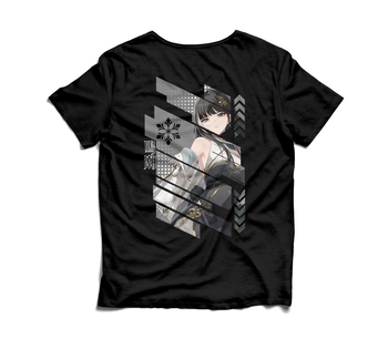 Koszulka Czarna Wuthering Waves - WYBIERZ FASON I KOLOR KOSZULKI