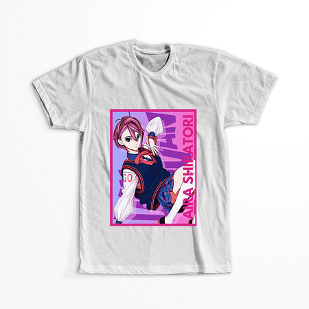 Koszulka Biała Dandadan - WYBIERZ FASON KOSZULKI