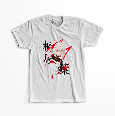 Koszulka Biała Genshin Impact - Kazuha - WYBIERZ KOLOR