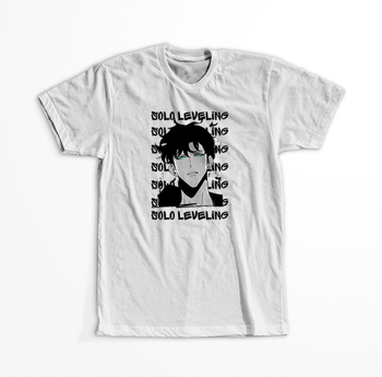 Koszulka Biała - Solo Leveling - WYBIERZ KOLOR KOSZULKI I FASON