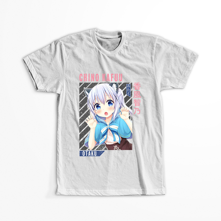 Koszulka Biała - Is the Order a Rabbit?  - WYBIERZ KOLOR KOSZULKI I FASON