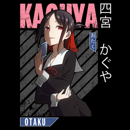 Koszulka Czarna Kaguya-sama Love Is War WYBIERZ KOLOR KOSZULKI I FASON