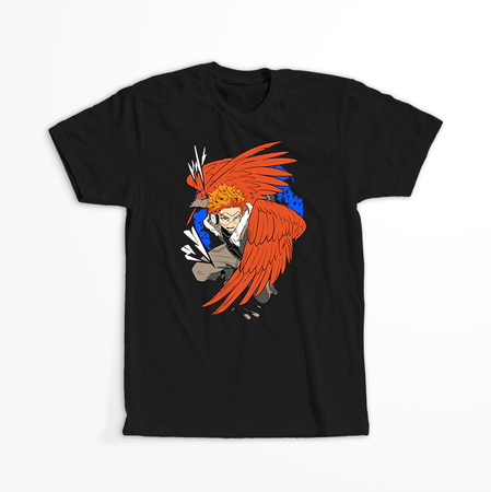 Koszulka Czarna My Hero Academia / Akademia bohaterów - WYBIERZ KOLOR KOSZULKI I FASON