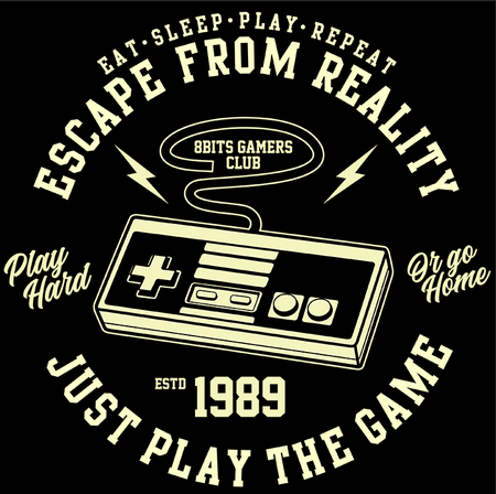 Torba z uszami z Eat-Sleep-Play-Repeat