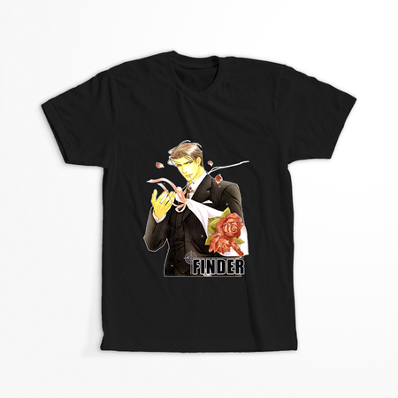 Koszulka Czarna Finder WYBIERZ KOLOR KOSZULKI I FASON