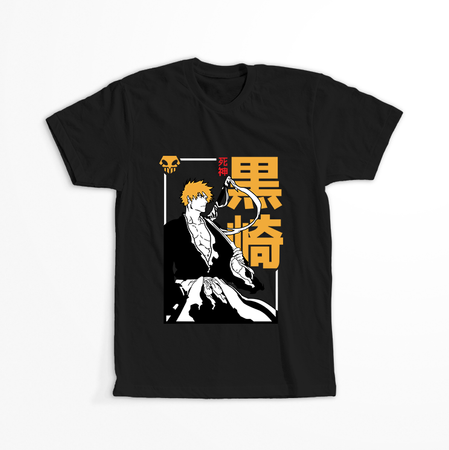 Koszulka Czarna Bleach - WYBIERZ KOLOR KOSZULKI I FASON
