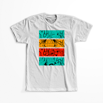 Koszulka Biała One Piece - WYBIERZ KOLOR KOSZULKI I FASON