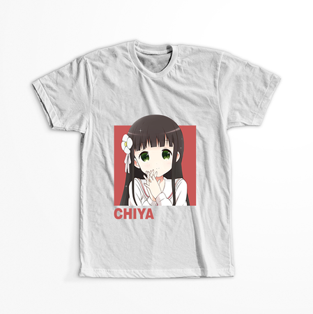 Koszulka Biała - Is the Order a Rabbit? - WYBIERZ KOLOR KOSZULKI I FASON