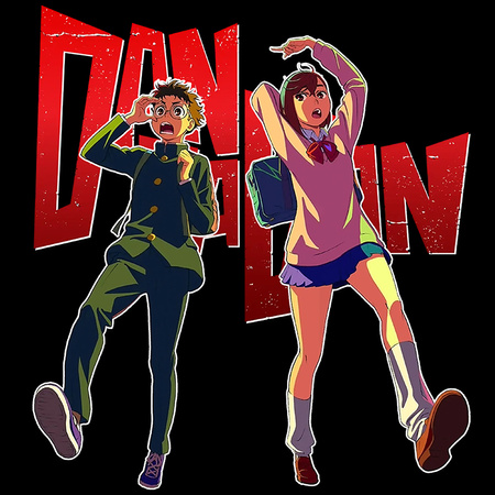 Koszulka Czarna Dandadan - WYBIERZ FASON KOSZULKI