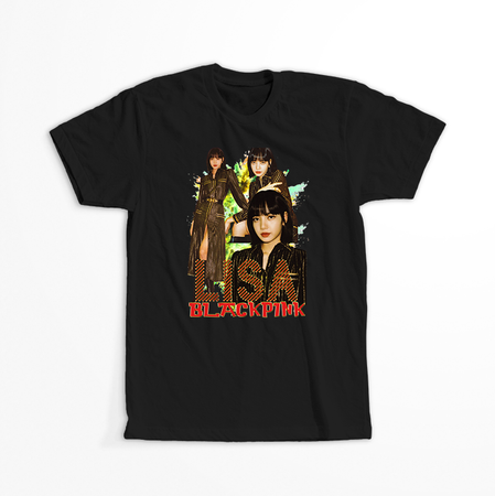Koszulka Czarna BlackPink WYBIERZ KOLOR KOSZULKI I FASON