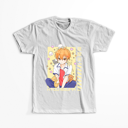 Koszulka Biała Fruits Basket WYBIERZ KOLOR KOSZULKI I FASON