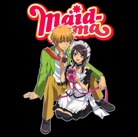 Koszulka Czarna Kaichou wa Maid-sama - WYBIERZ KOLOR KOSZULKI I FASON