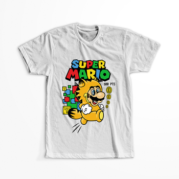 Koszulka Super Mario Bros. WYBIERZ KOLOR KOSZULKI I FASON