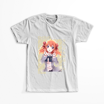 Koszulka Biała Gekkan Shoujo Nozaki-kun - WYBIERZ FASON KOSZULKI