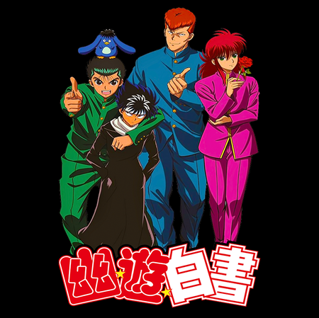 Koszulka Czarna Yu Yu Hakusho WYBIERZ KOLOR KOSZULKI I FASON