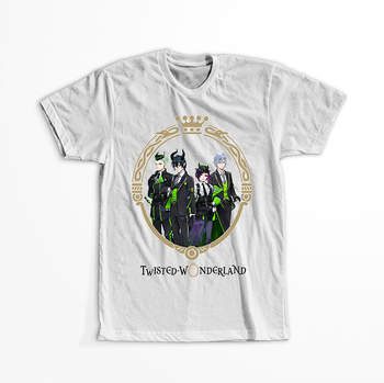 Koszulka Biała - Twisted Wonderland DIASOMNIA WYBIERZ KOLOR KOSZULKI I FASON