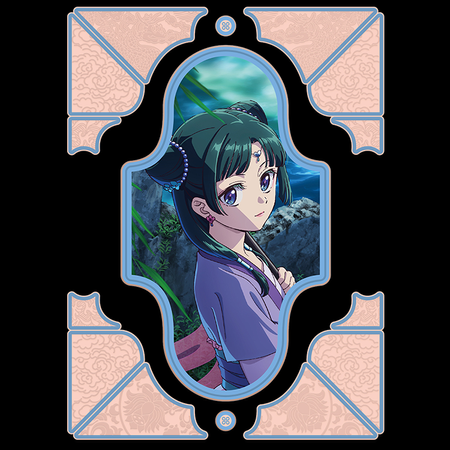 Koszulka Czarna The Apothecary Diaries / Zapiski Zielarki - WYBIERZ FASON I KOLOR KOSZULKI 