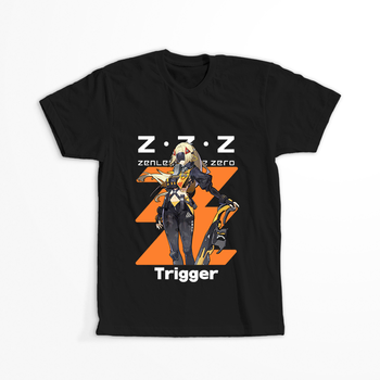 Koszulka Czarna - Zenless Zone Zero - WYBIERZ KOLOR KOSZULKI I FASON