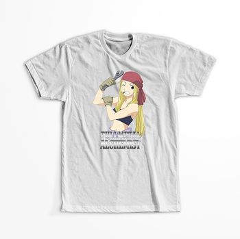 Koszulka Biała Fullmetal Alchemist - WYBIERZ KOLOR KOSZULKI I FASON