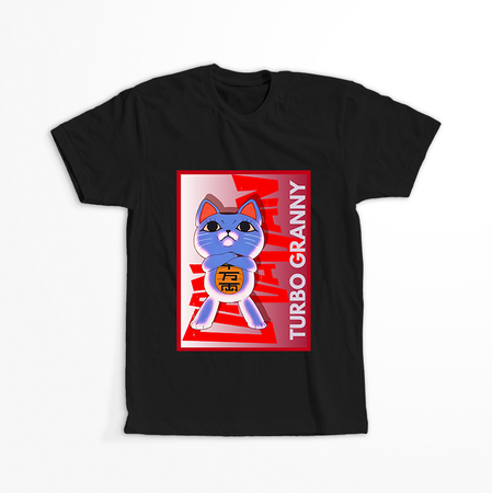 Koszulka Czarna Dandadan - WYBIERZ FASON KOSZULKI