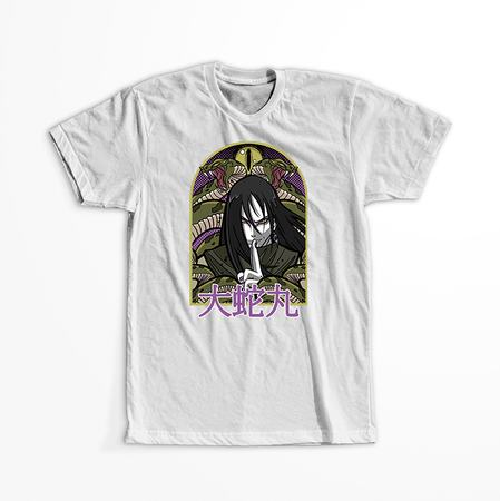 Koszulka Biała Naruto / Boruto - WYBIERZ KOLOR KOSZULKI I FASON