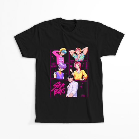 Koszulka Czarna KPop Demon Hunters WYBIERZ KOLOR KOSZULKI I FASON