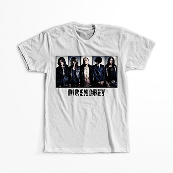 Koszulka Biała Dir en Grey WYBIERZ KOLOR KOSZULKI I FASON