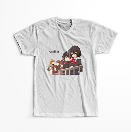 Koszulka Biała Another - WYBIERZ KOLOR KOSZULKI I FASON